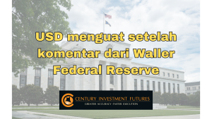 USD menguat Federal Reserve